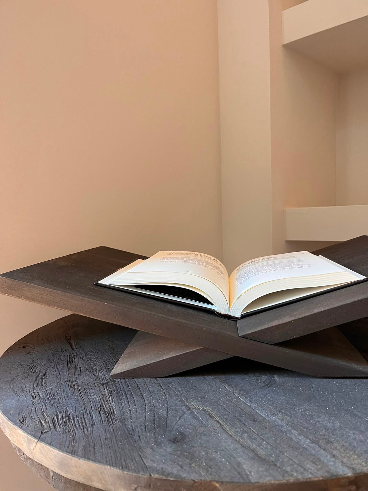 Houten Boekenstandaard